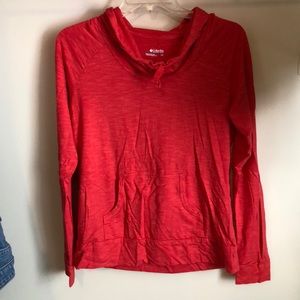 Dark Coral Columbia Hoodie